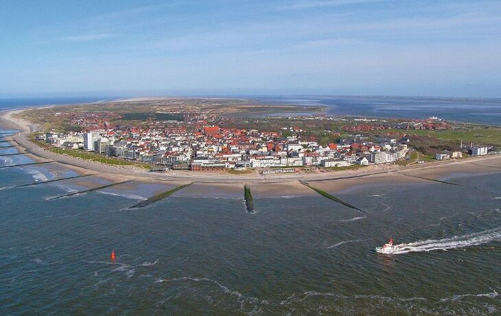 Luftaufnahme Insel Norderney