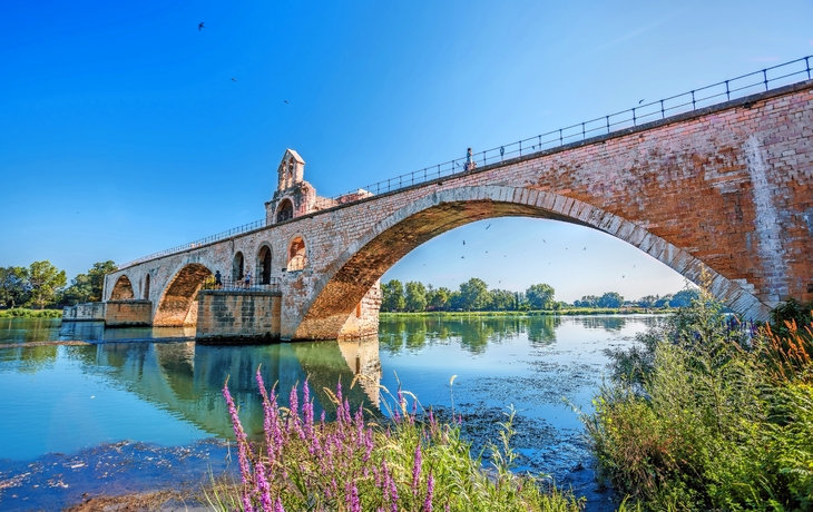 Avignon alte Brücke in der Provence, Frankreich