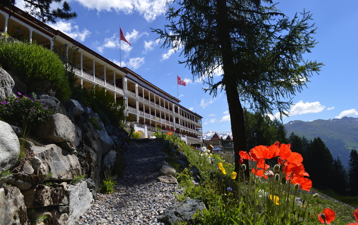 Hotel Schatzalp in Davos, Schweiz