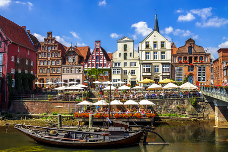 Stintmarkt am Lüneburger Hafen