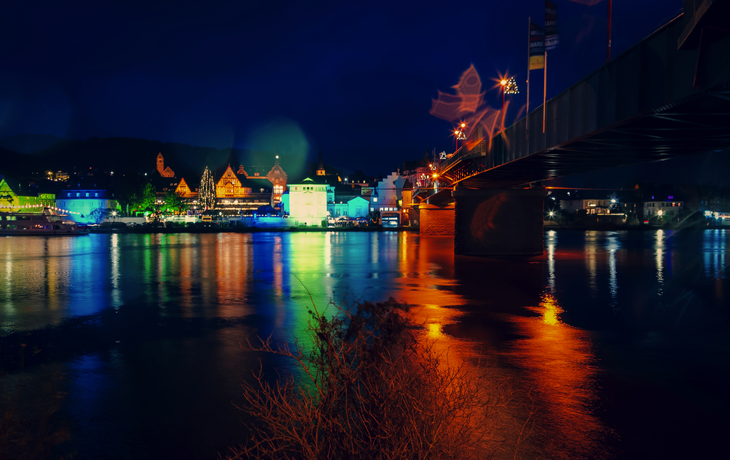 Weihnachtsmarkt in Traben-Trarbach, Deutschland