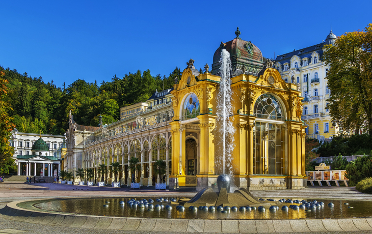 Hauptkurkolonnade in Marienbad