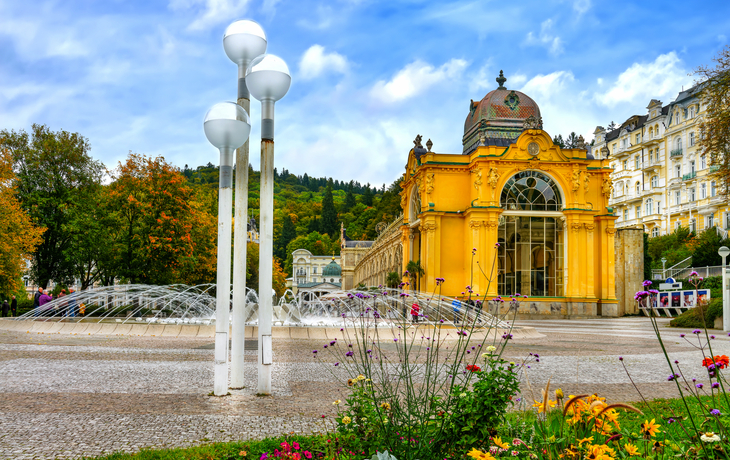 Kurhaus am Kurpark in Marienbad