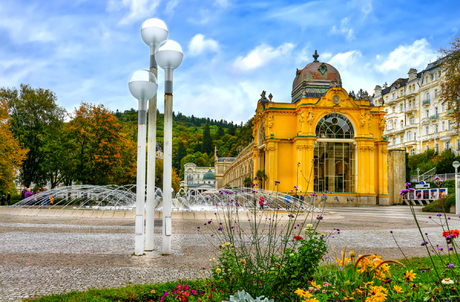 Kurhaus am Kurpark in Marienbad