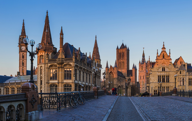 Stadtbild von Gent