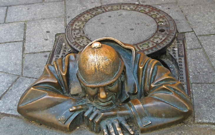 Mann bei der Arbeit Bratislava