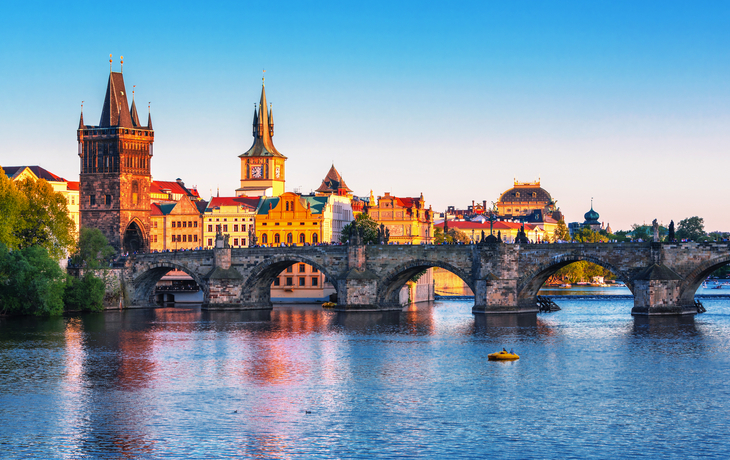 Karlsbrücke in  Prag