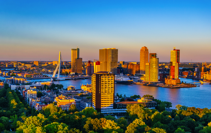 Skyline von Rotterdam