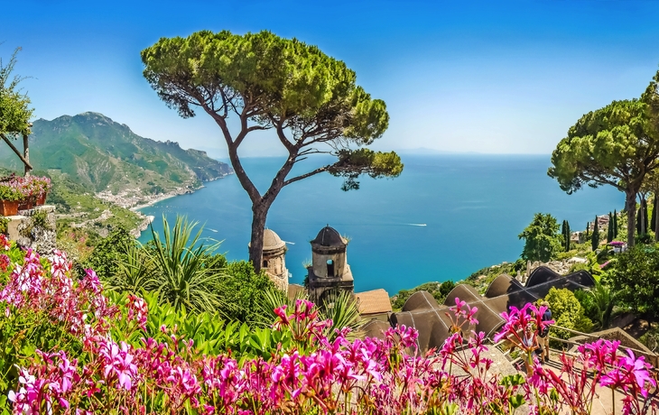 Ravello an der Amalfiküste, Italien