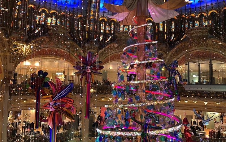 Weihnachtsbaum Galeries Lafayette