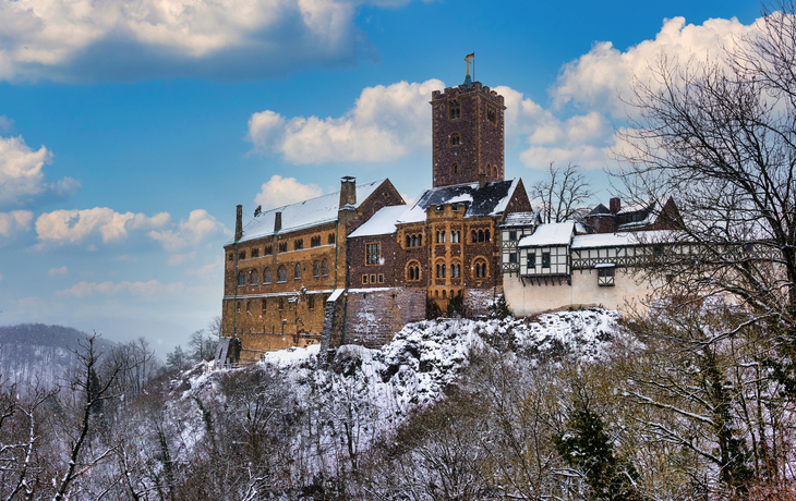 Wartburg im Winter