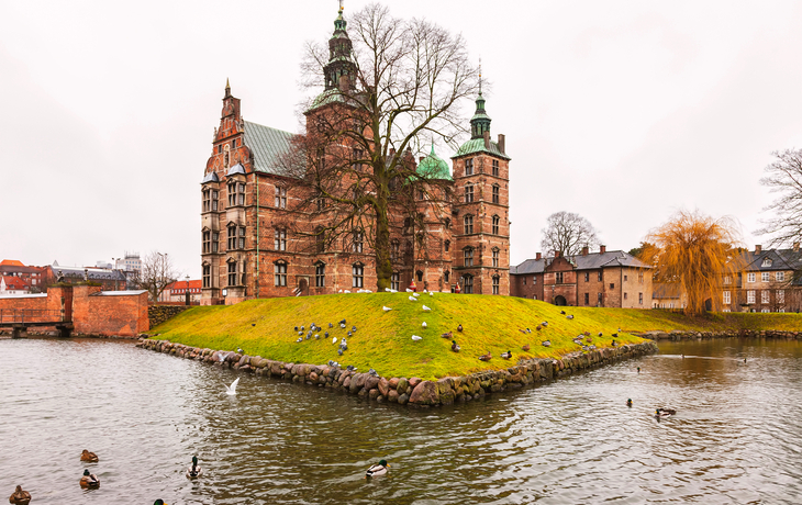 Königsschloss Rosenborg in Kopenhagen