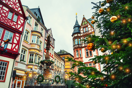 Weihnachtsmarkt in Bernkastel-Kues, Deutschland