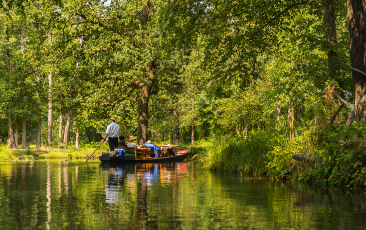 Kahnfahrt im Spreewald, Deutschland