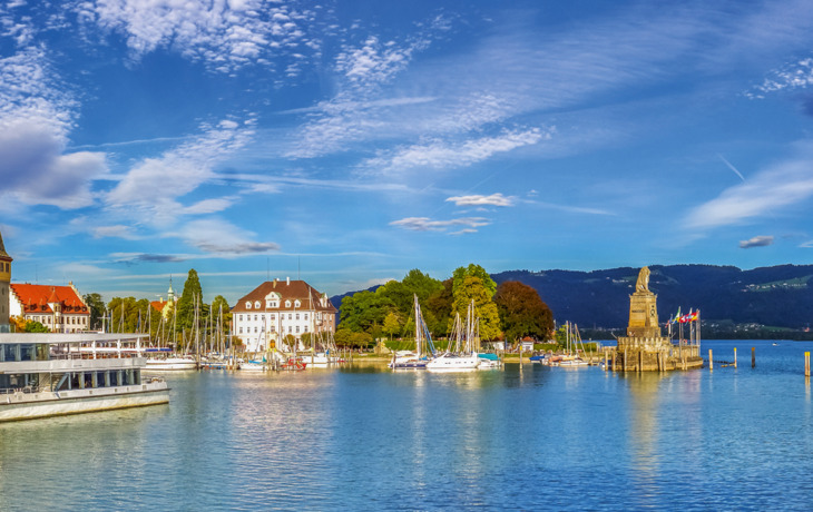 Lindau am Bodensee, Hafenpanorama